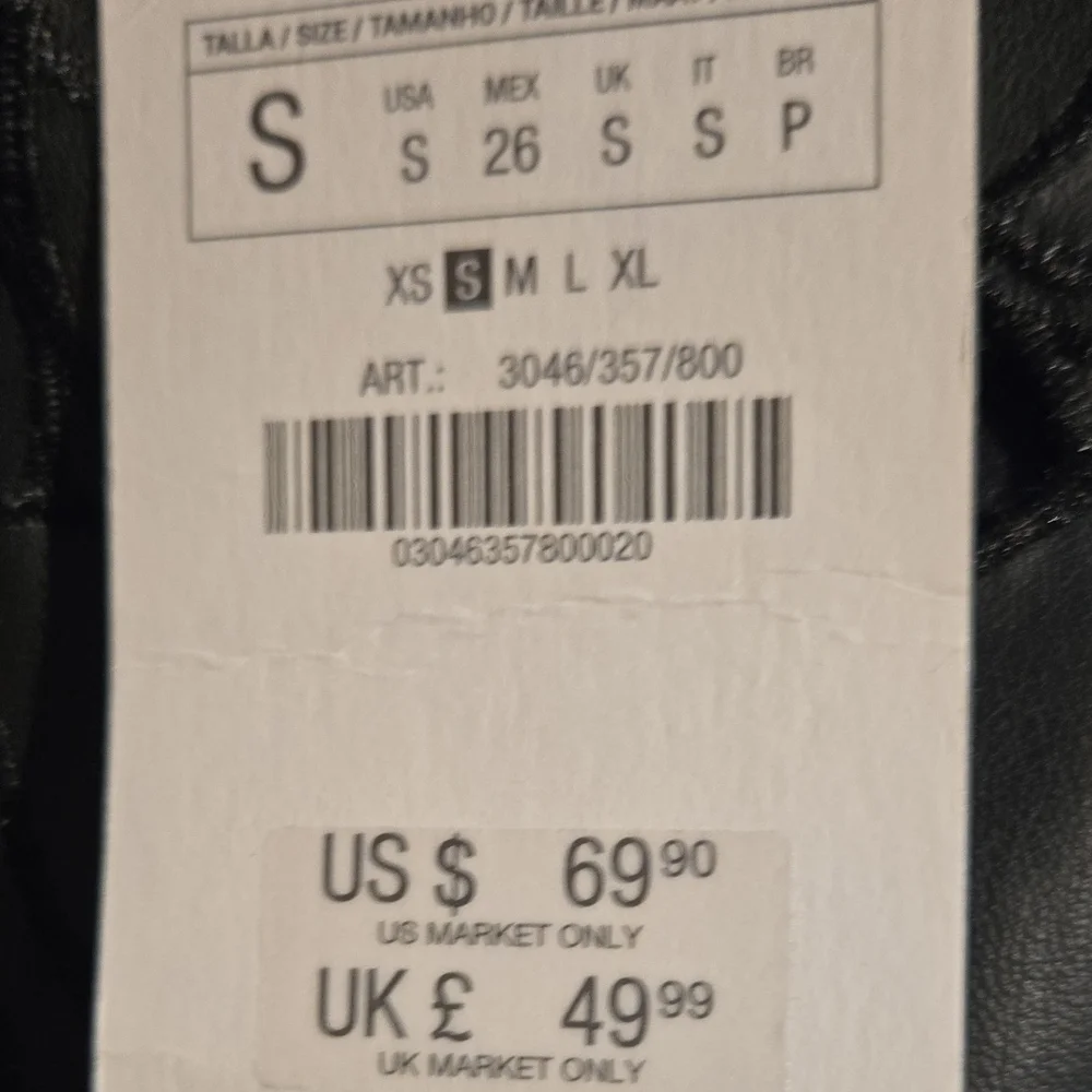 Zara Elegant Black Floral Pencil Skirt - Picture 5 of 5